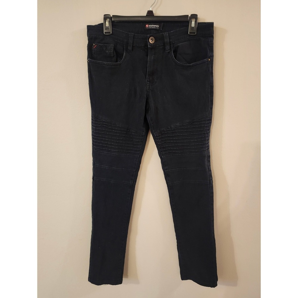 SOUTHPOLE Men's Black Skinny Jeans - Size 32x32